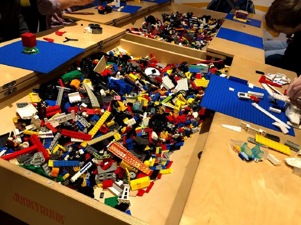 nabouwen met lego