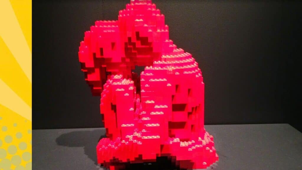 Beeld op Bricks of Wonder in Amsterdam