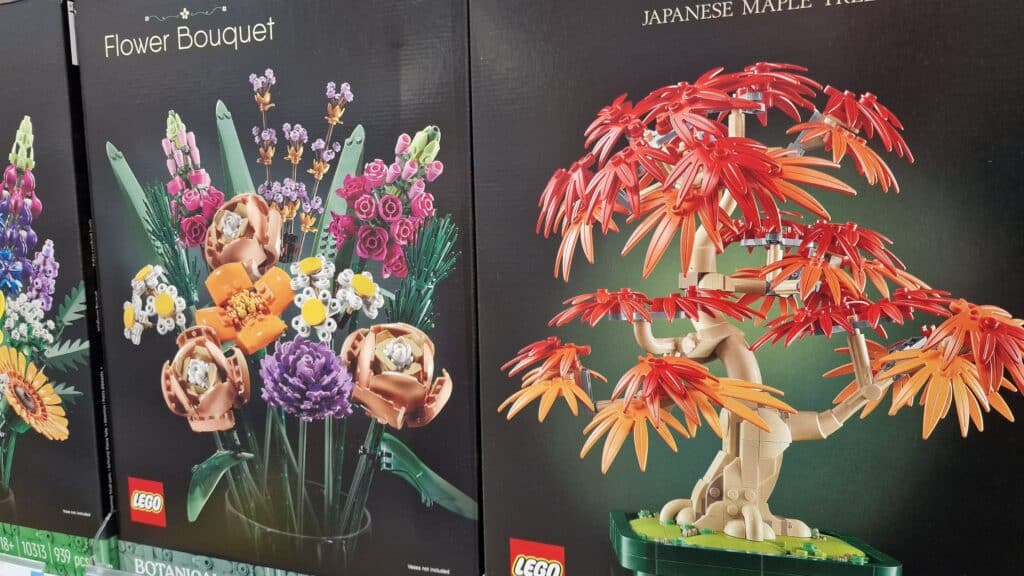 Bloemen en planten van LEGO