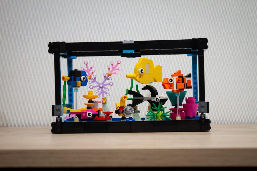 LEGO Creator 31122 Fish Tank kleurrijk aquarium vol details!