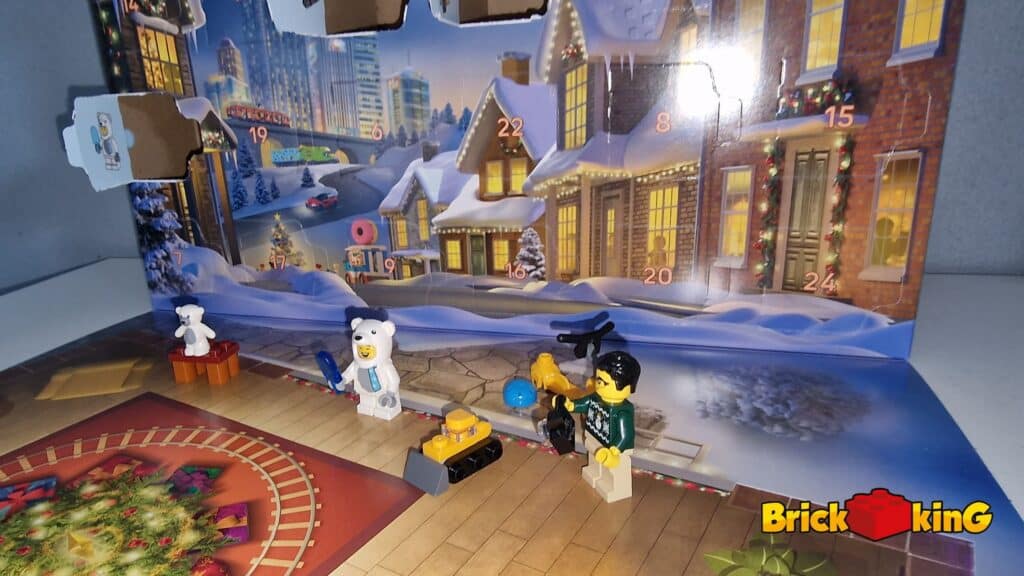 Een van de LEGO adventskalenders van 2025
