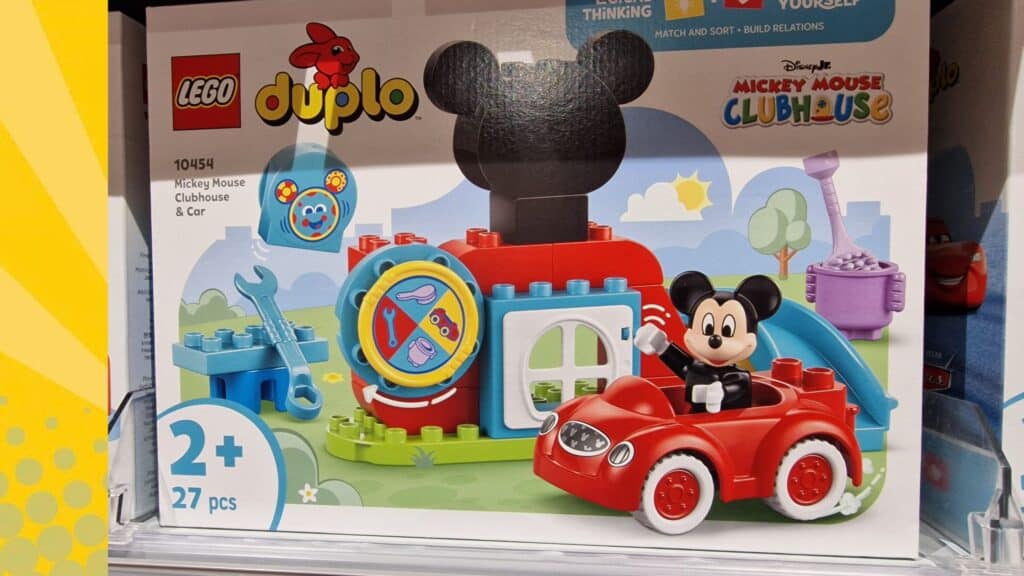 LEGO DUPLO Mickey Mouse Clubhouse & Car 10454 in speelgoedwinkel