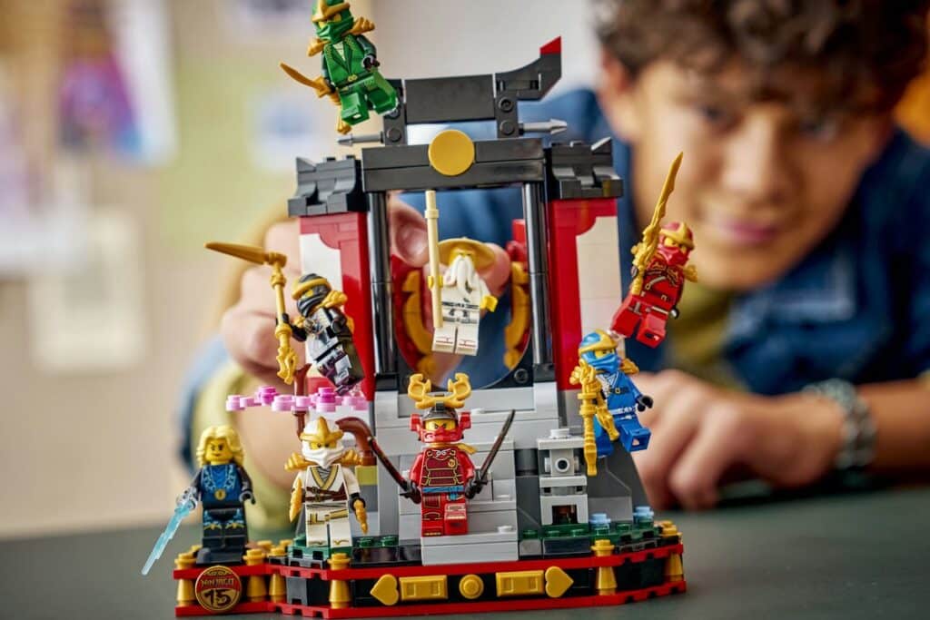 LEGO NINJAGO display, winnaar Speelgoed van het Jaar 2026